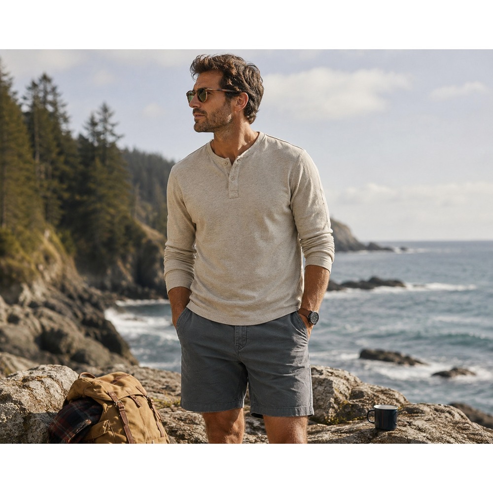 Flint and Tinder 365 Chino Shorts (Men's 34) Gray - 5" - Picture 12 of 12